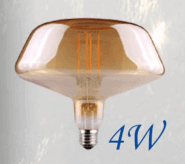 LAMPE FILAMENT LED VINTAGE 4W E27 OVNI - AMPOULE LED - Mr Bricolage : Outillage, Jardinage, Animalerie, Electricité